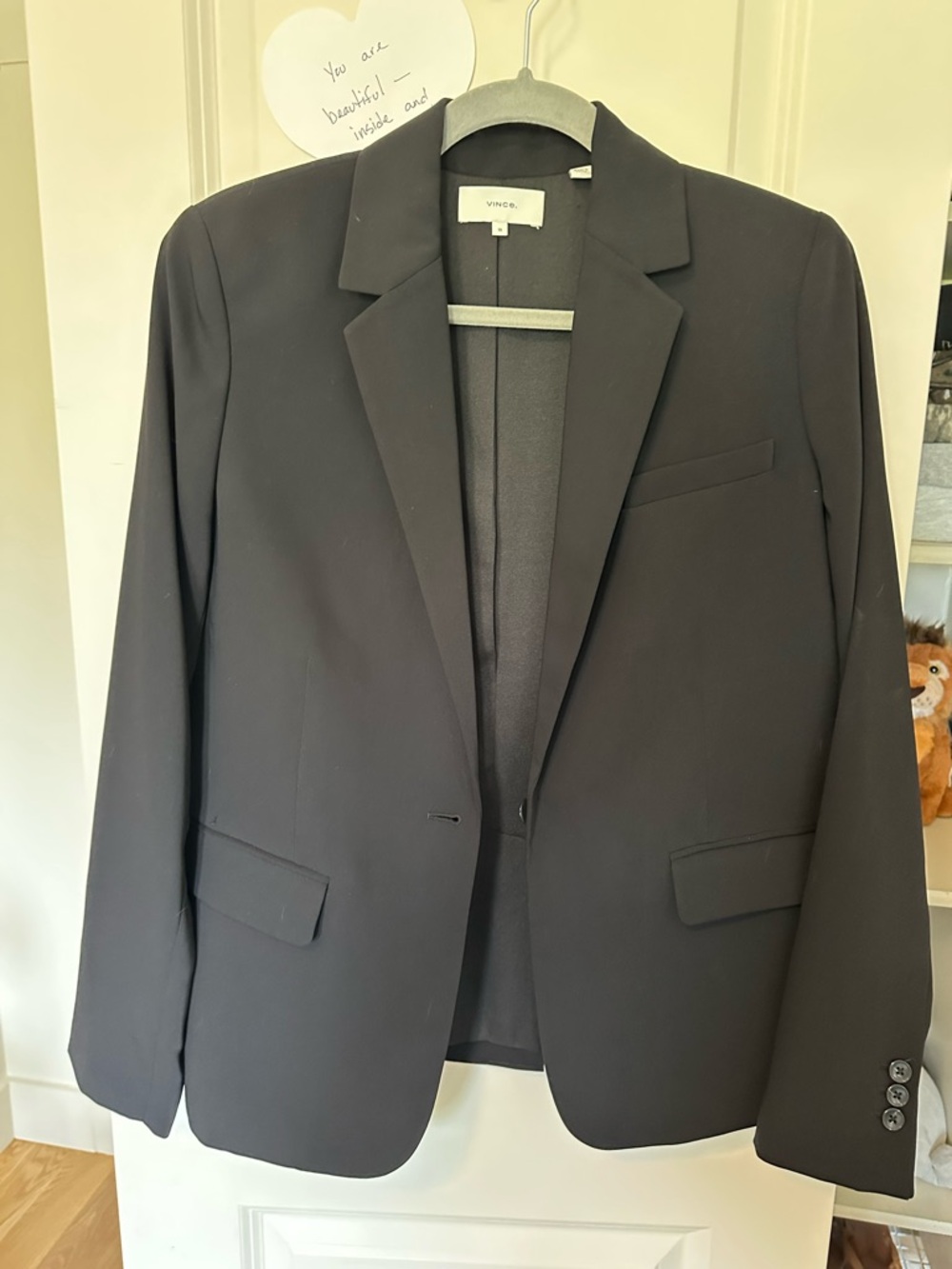 Vince Black Women's Blazer